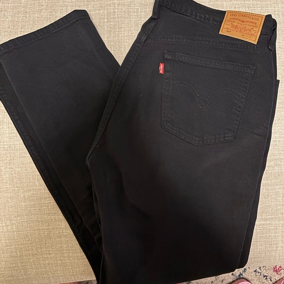NWOT!! Levi’s 501 Original Cropped - Black Sprout 32x28 - Picture 5 of 7